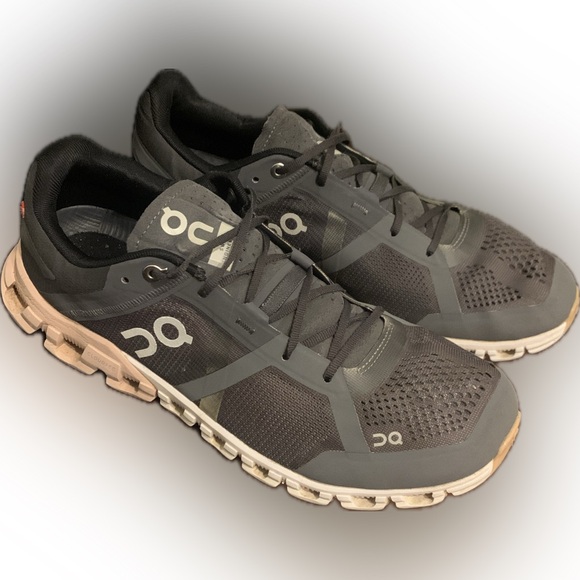 On Running Shoes - On Running Cloudflow Rock Rose Pink Gray Athletic Shoes Sneakers Women’s 11